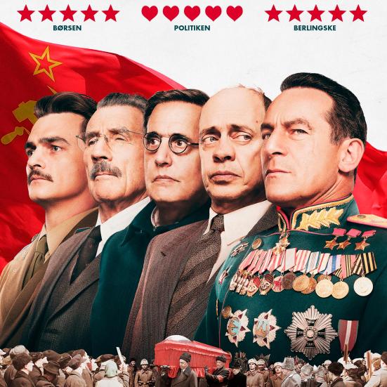 Plakat til filmen "Stalins død"