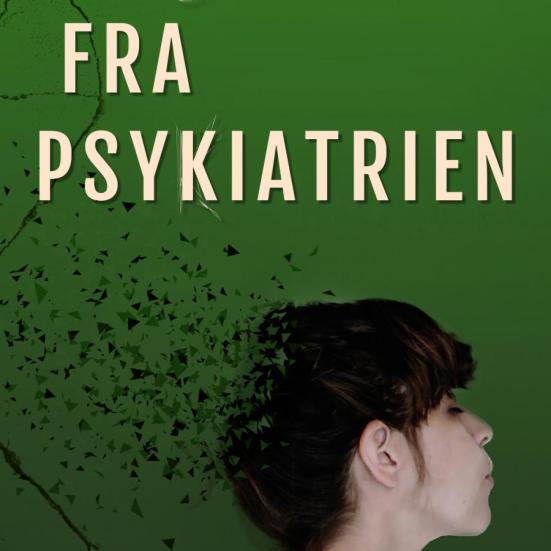 Bogforsiden "Historier fra Psykiatrien" udgivet af Forlaget Klippen