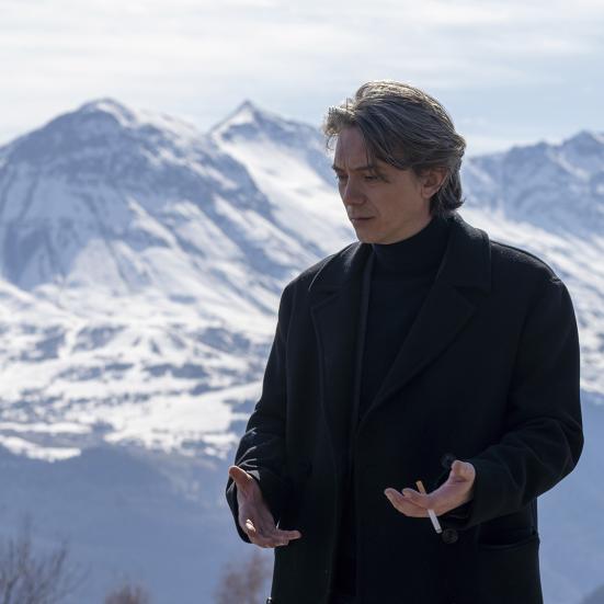 Fra filmen "Frit fald" der var den mest sete film på Filmstriben 2024