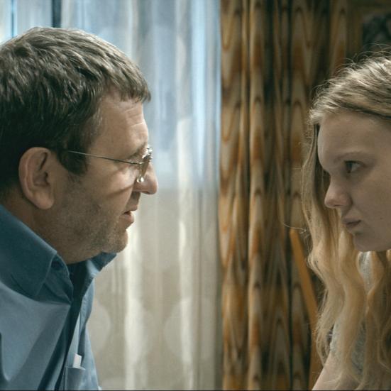 Fra filmen "Prøven" der kan ses på Filmstriben