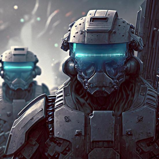 Truende robotsoldater