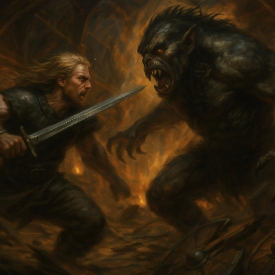 Beowulfs kamp mod Grendel