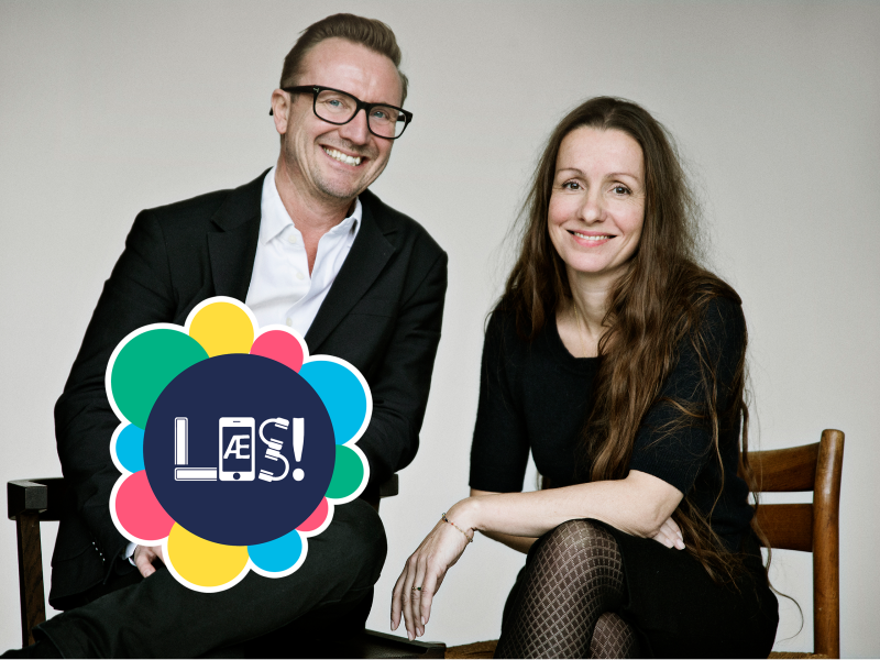 Portræt af Sabine Lemire og Rasmus Bregnhøi