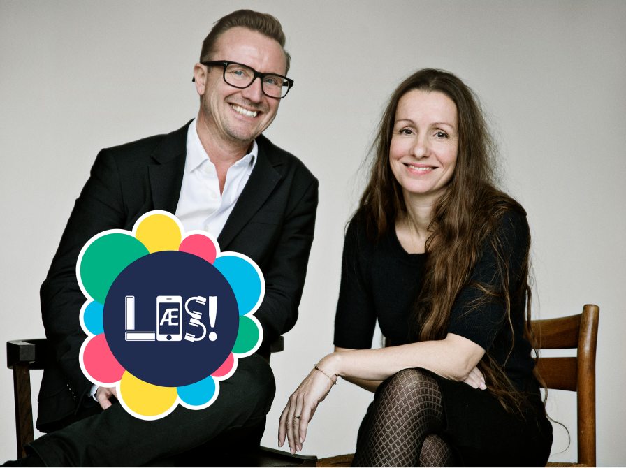 Portræt af Sabine Lemire og Rasmus Bregnhøi