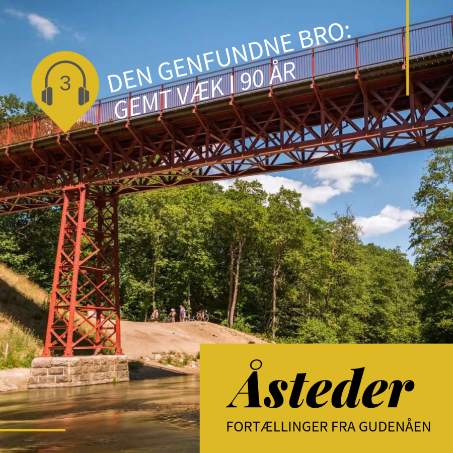 Den genfundne bro, et afsnit i podcast-serien Åsteder - podcast med fortællinger fra Gudenåen