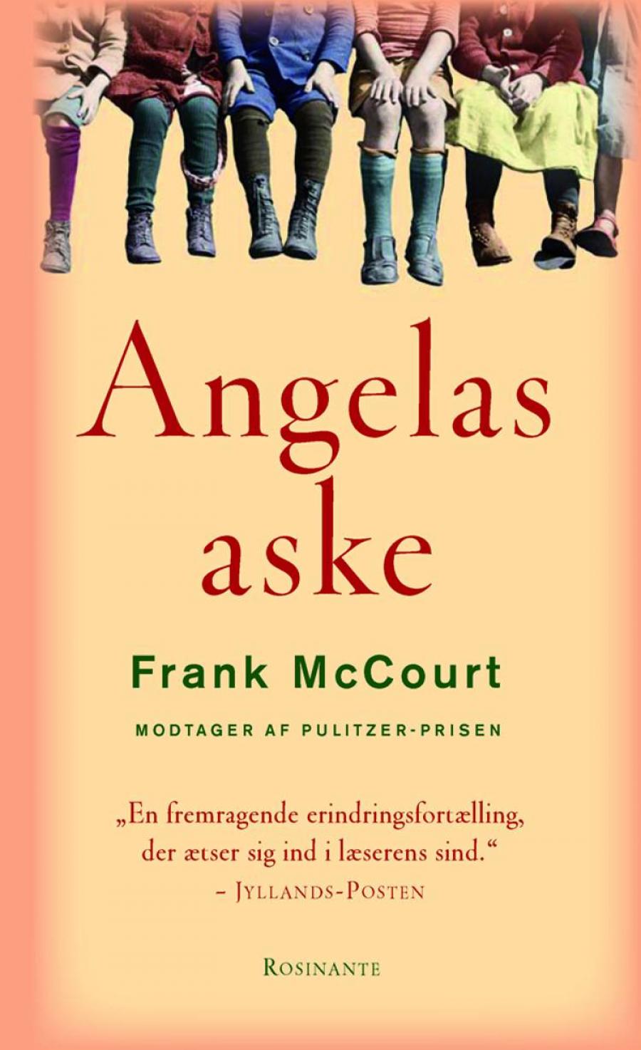 Forsiden på "Angelas aske" af Frank Mccourt