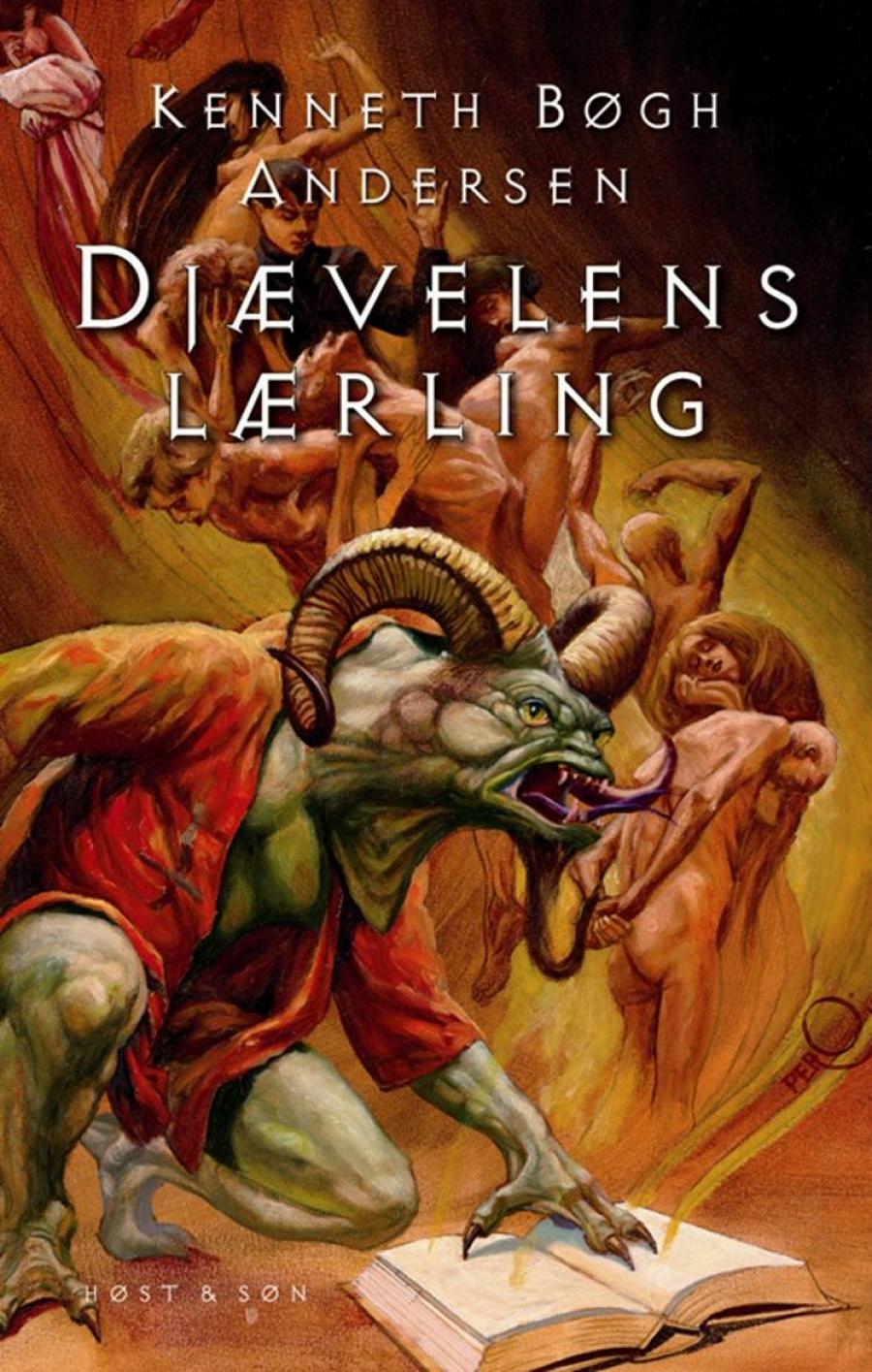 Forsiden til "Djævelens lærling" af Kenneth Bøgh Andersen