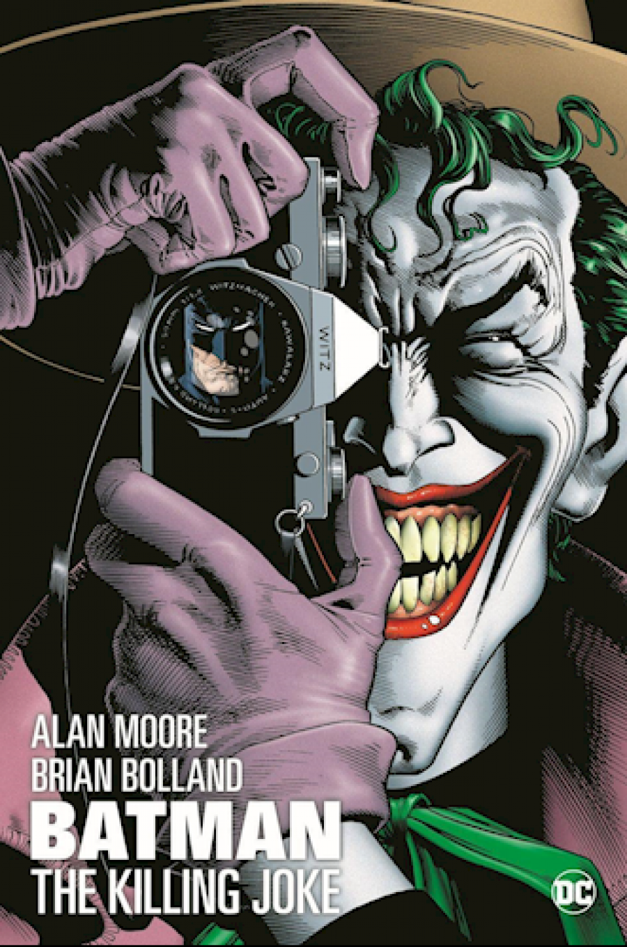 Forside til tegneserien Batman - the killing joke af Alan Moore og Brian Bolland