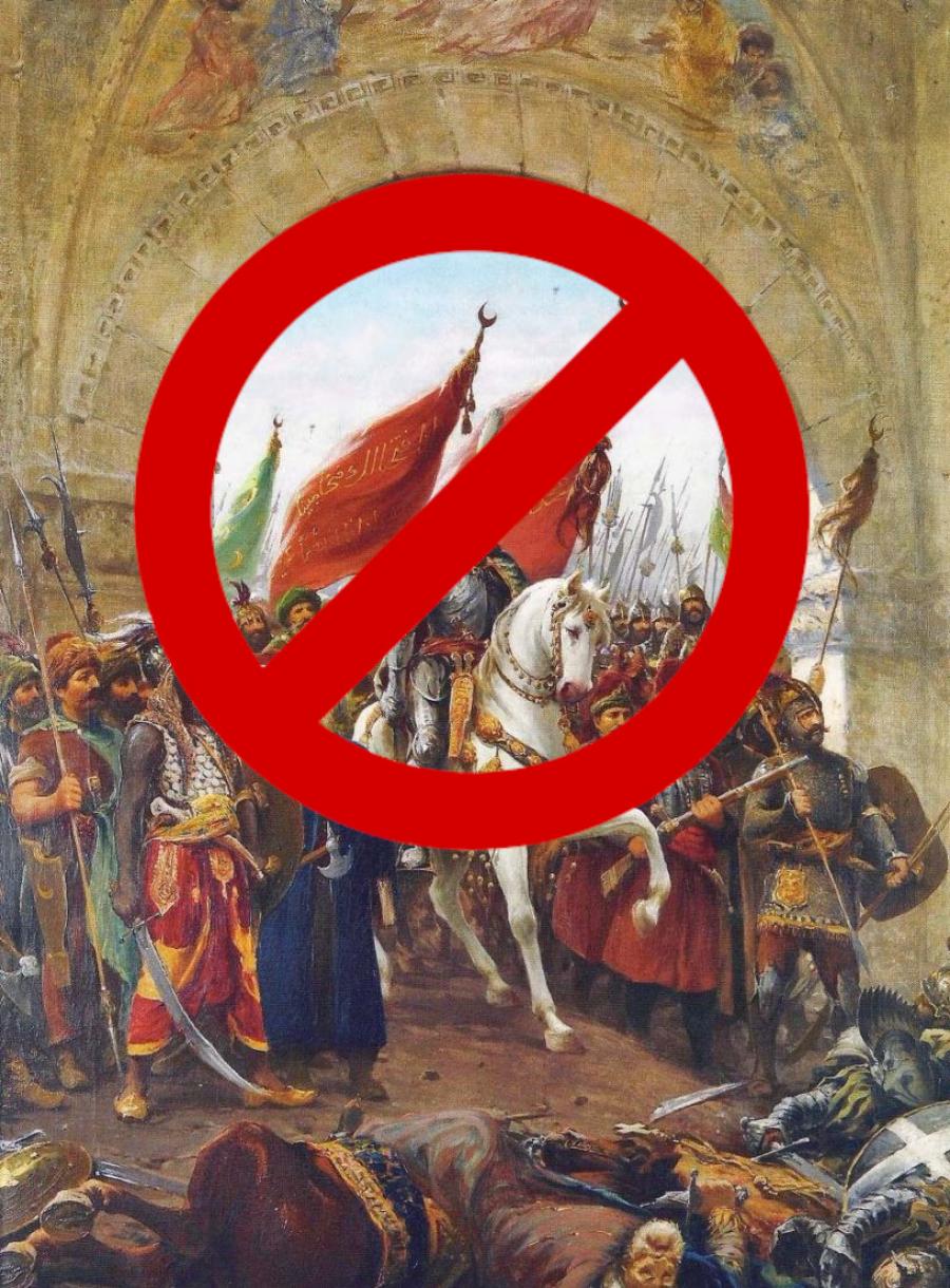 Konstantinopels fald - forbudt!