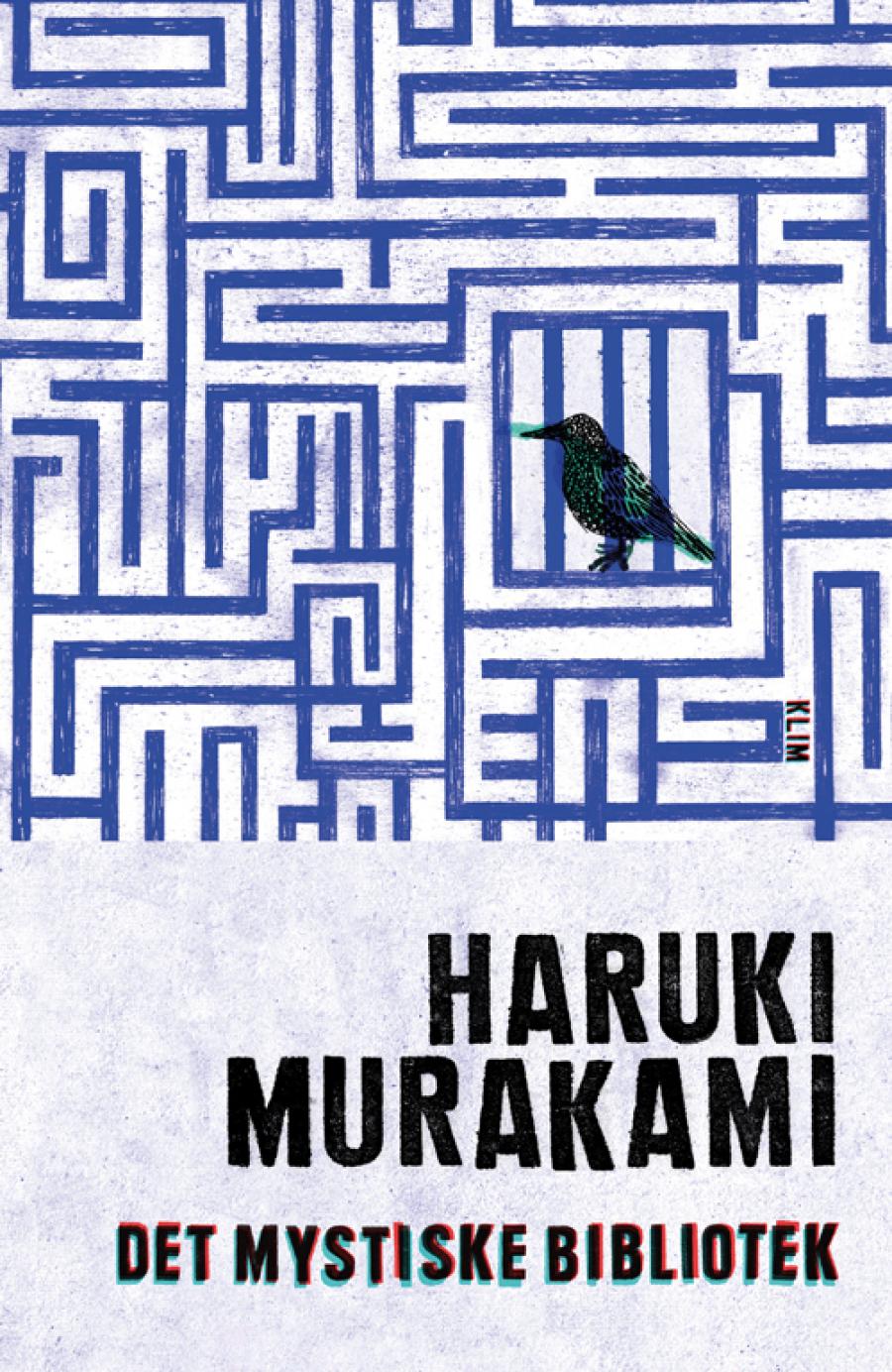 Bogforsiden til bogen Det mystiske bibliotek af Haruki Murakami
