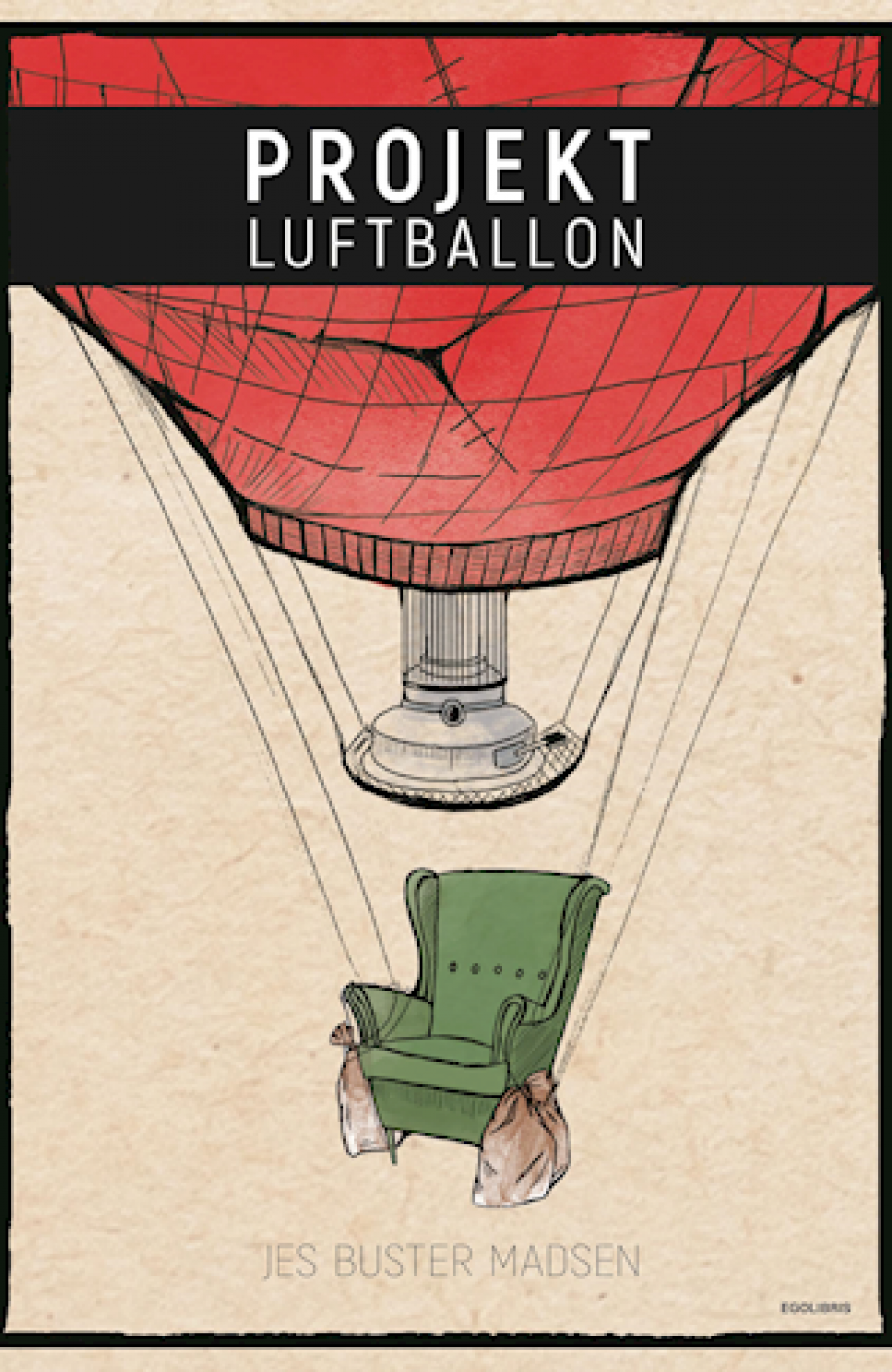 Forside til bogen Projekt luftballon af Jes Buster Madsen