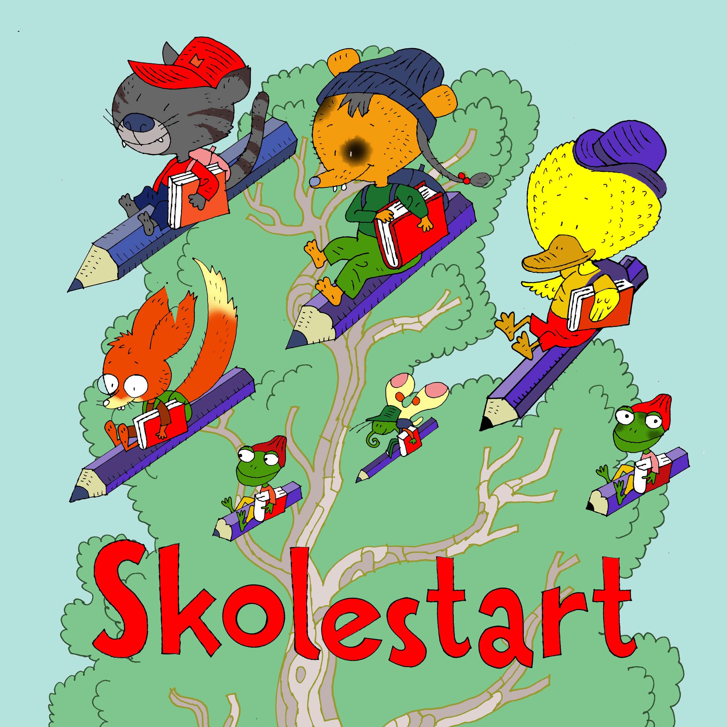 Følsom ledsage Start Skolestart | Horsens kommunes biblioteker